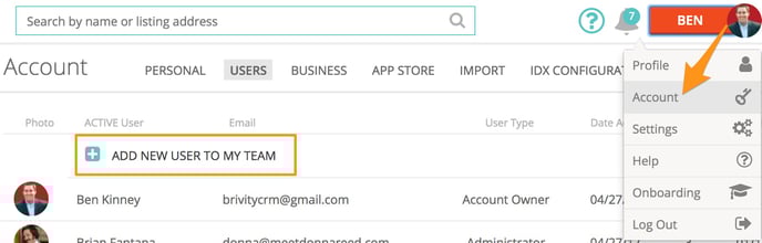 Add user